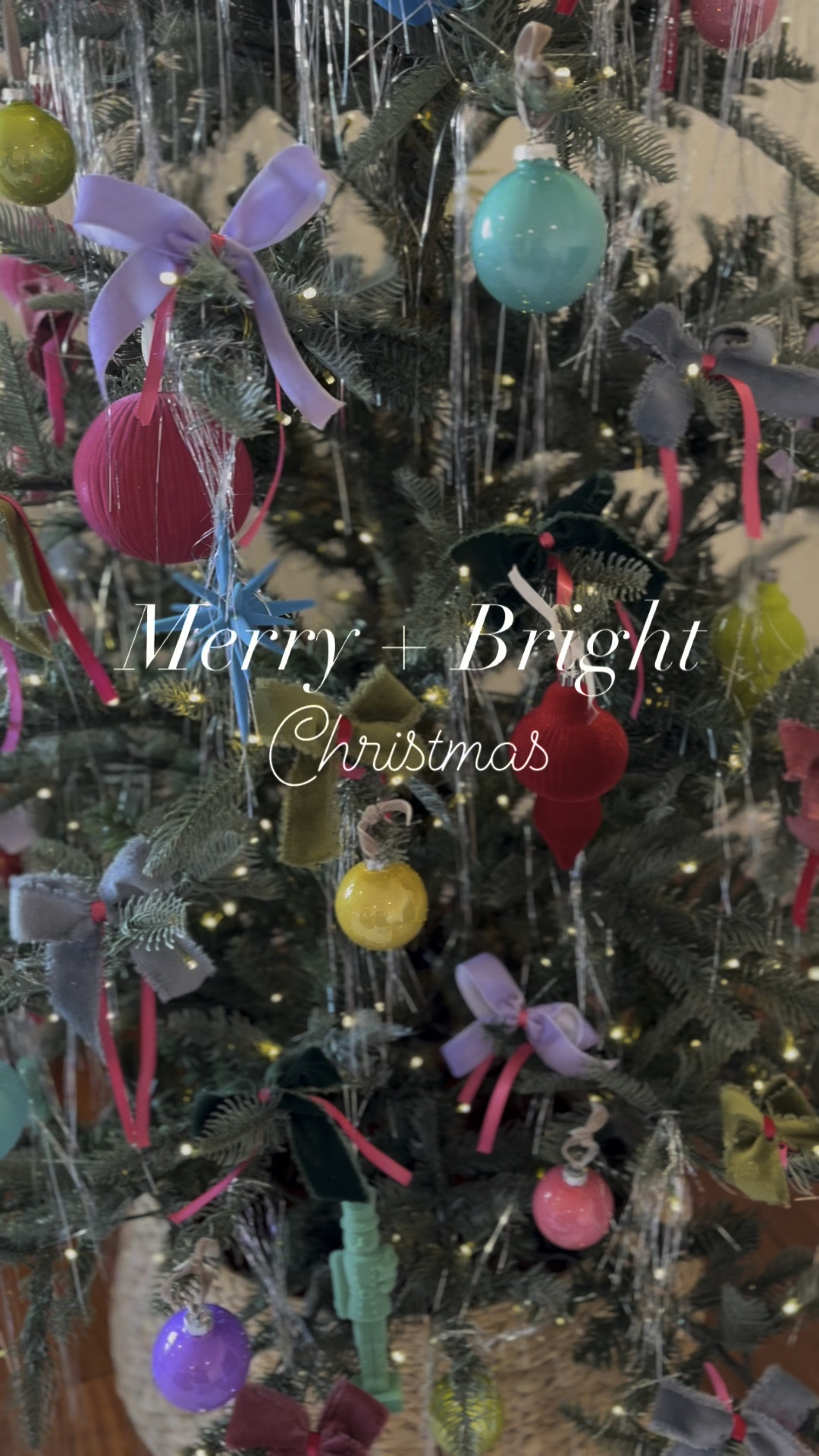 Anthropologie inspired Christmas tree 
.
Merry + bright , color ornaments , velvet bows , color christmas , christmas decor 2024 , anthropologie christmas decor  

#LTKHome #LTKSeasonal #LTKHoliday