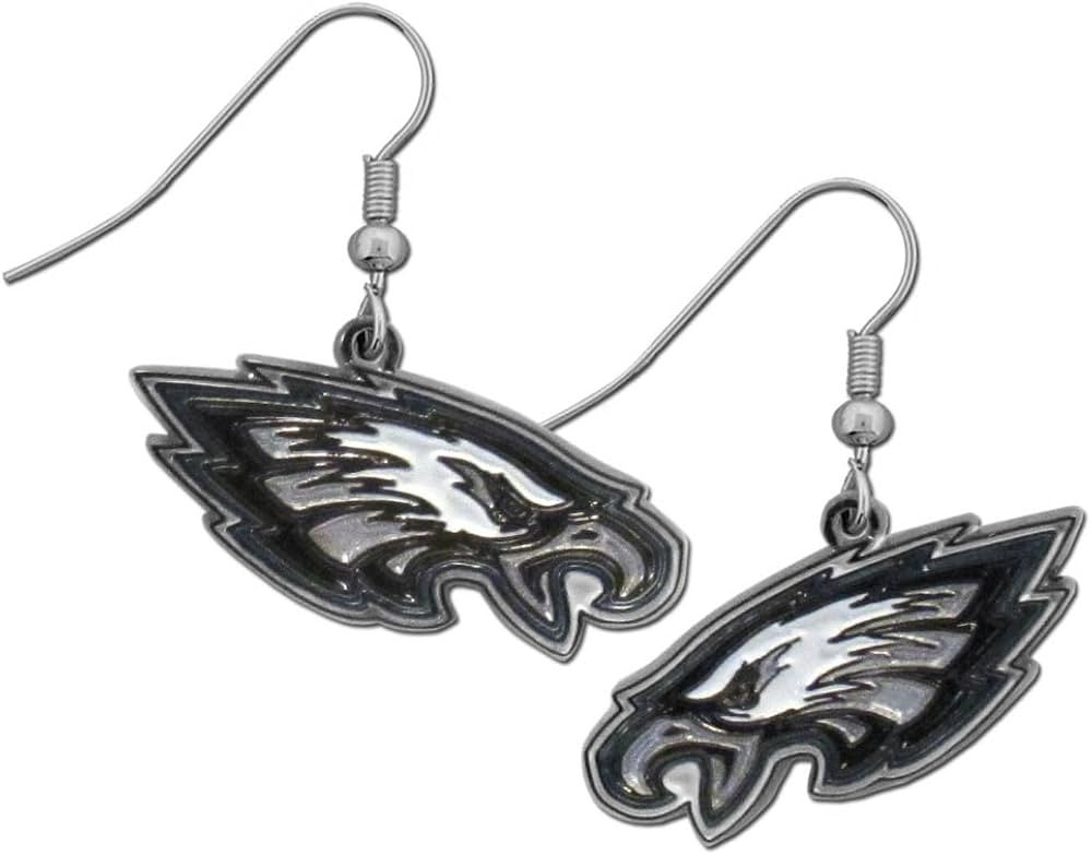 Siskiyou Sports NFL Chrome Dangle Earrings | Amazon (US)