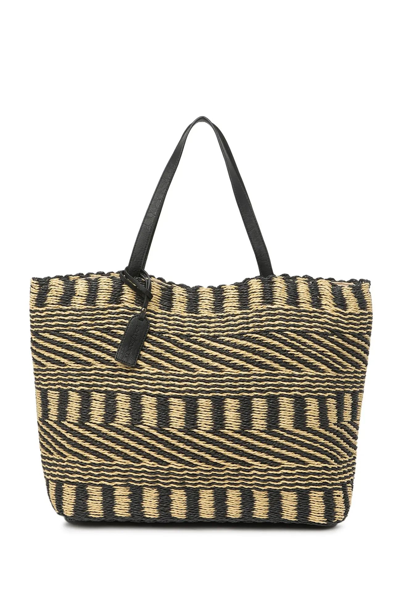 Sole Society | Two Tone Straw Tote | Nordstrom Rack | Nordstrom Rack