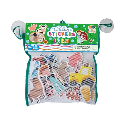 VARUN Buddy & Barney | Farm Bath Time Stickers - Bath Tub Fun for Kids & preschoolers BB146 | Amazon (US)