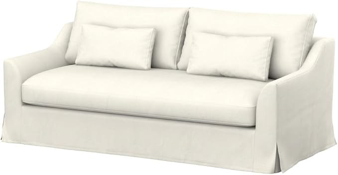 Replacement Compatible Cover for Farlov 3-Seat Sofa, Fabric Majestic Velvet Creme | Amazon (US)