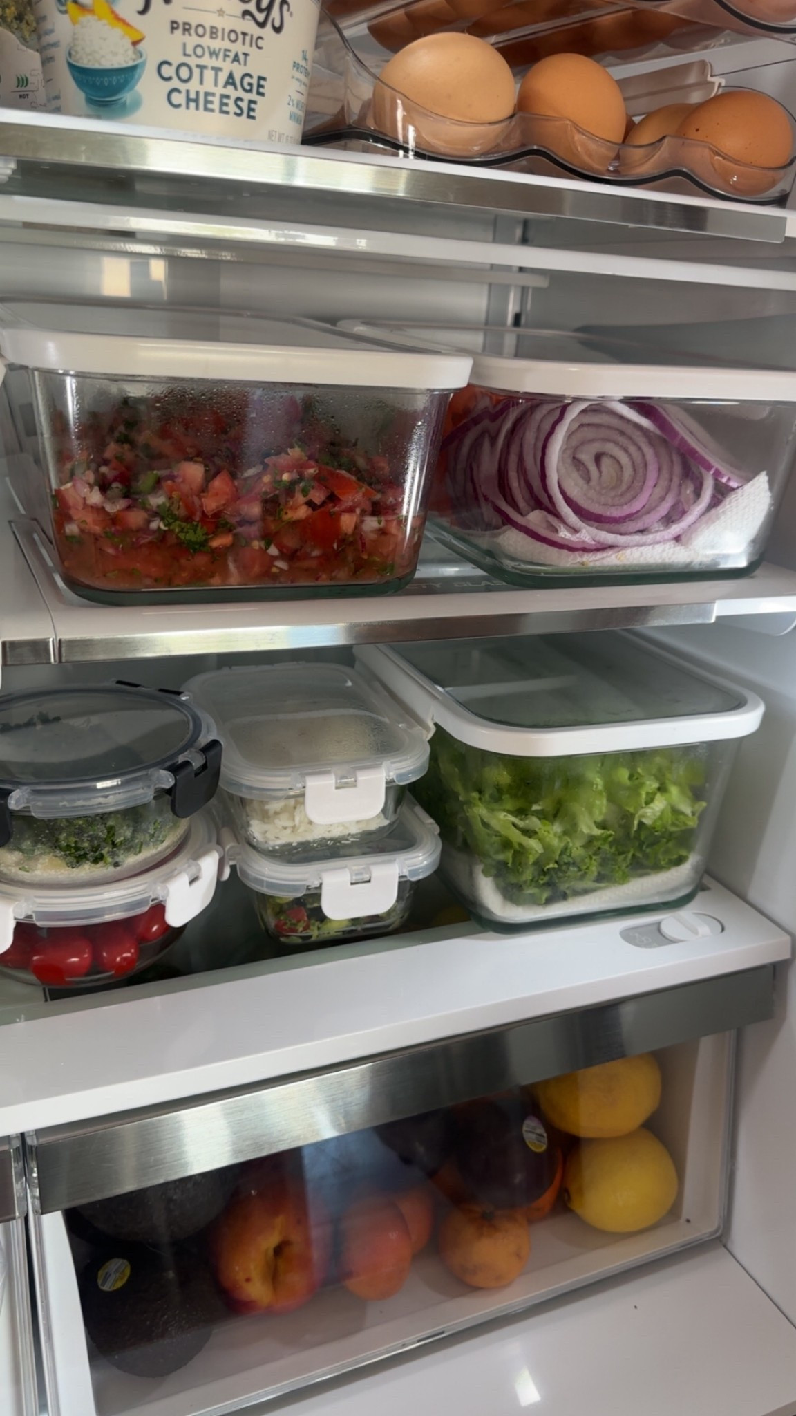 Glass storage containers 