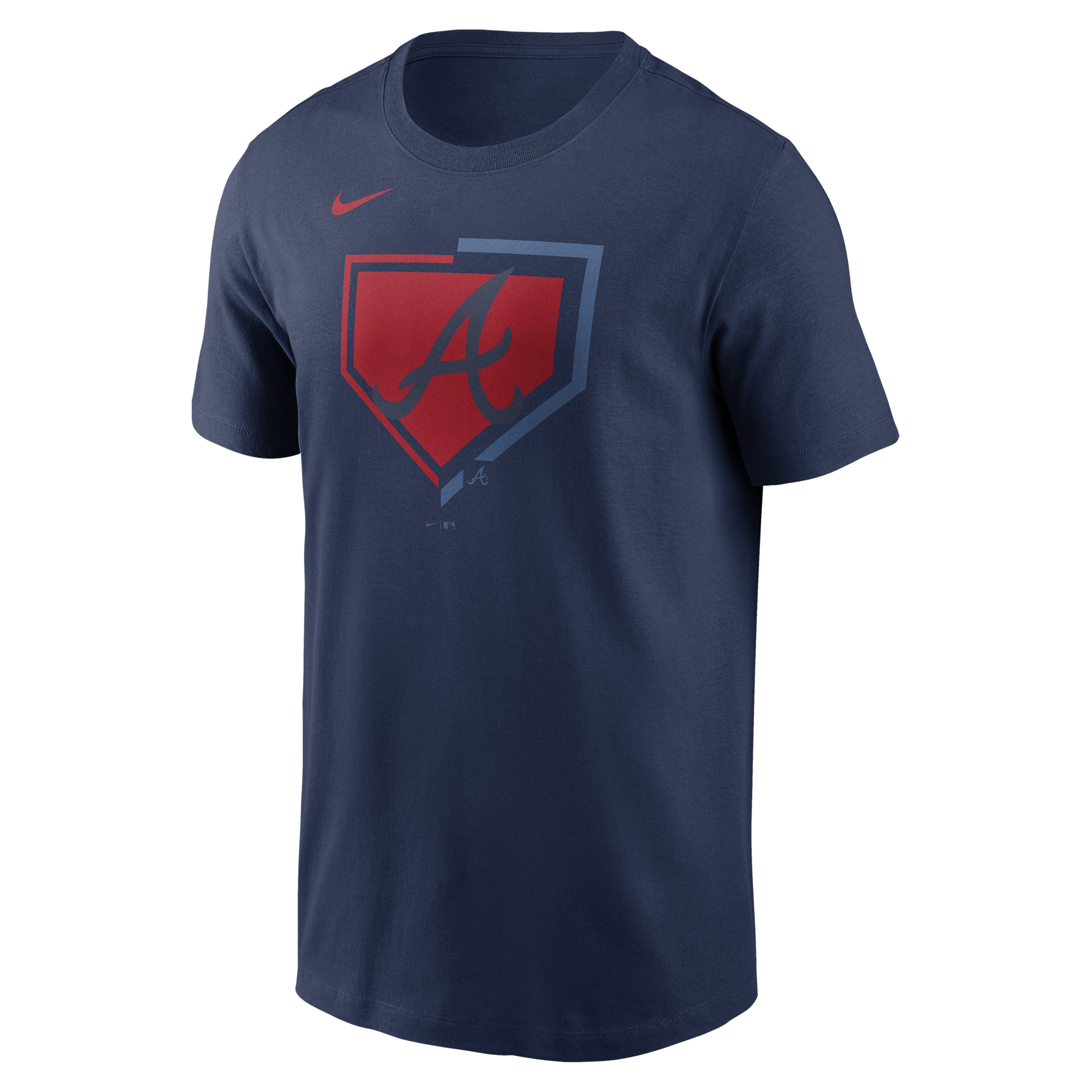 Atlanta Braves Icon Nike Men's MLB T-Shirt in Blue | N19944BAW-1E5 | Nike (US)