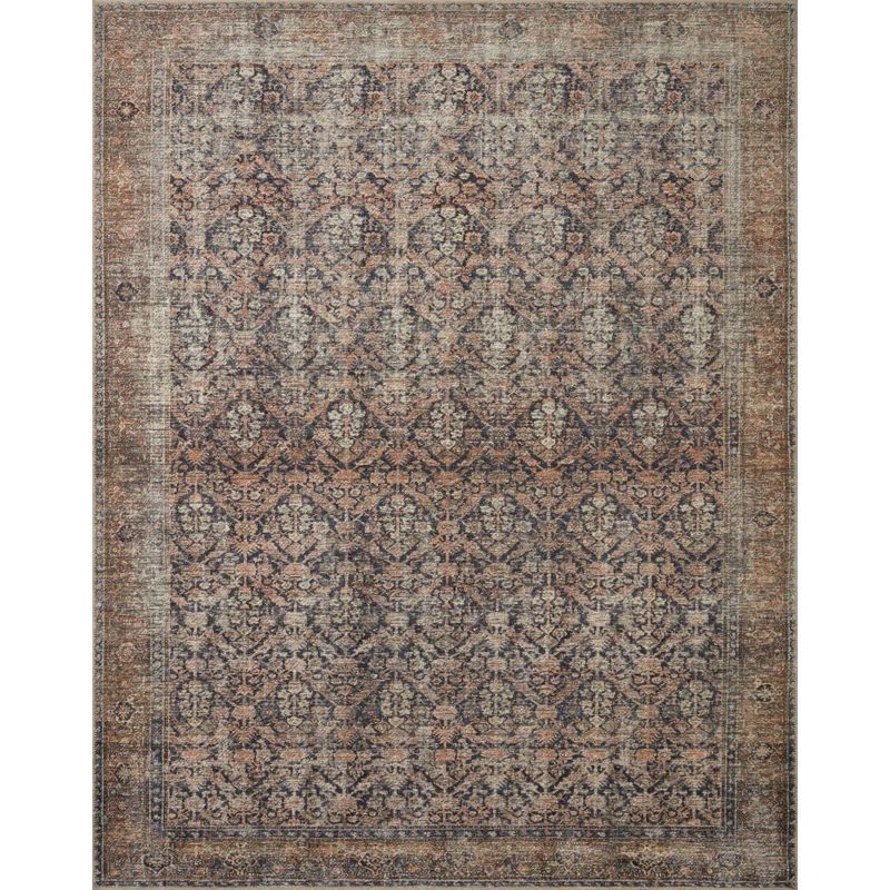 Billie Oriental Ink / Salmon Area Rug | Wayfair North America