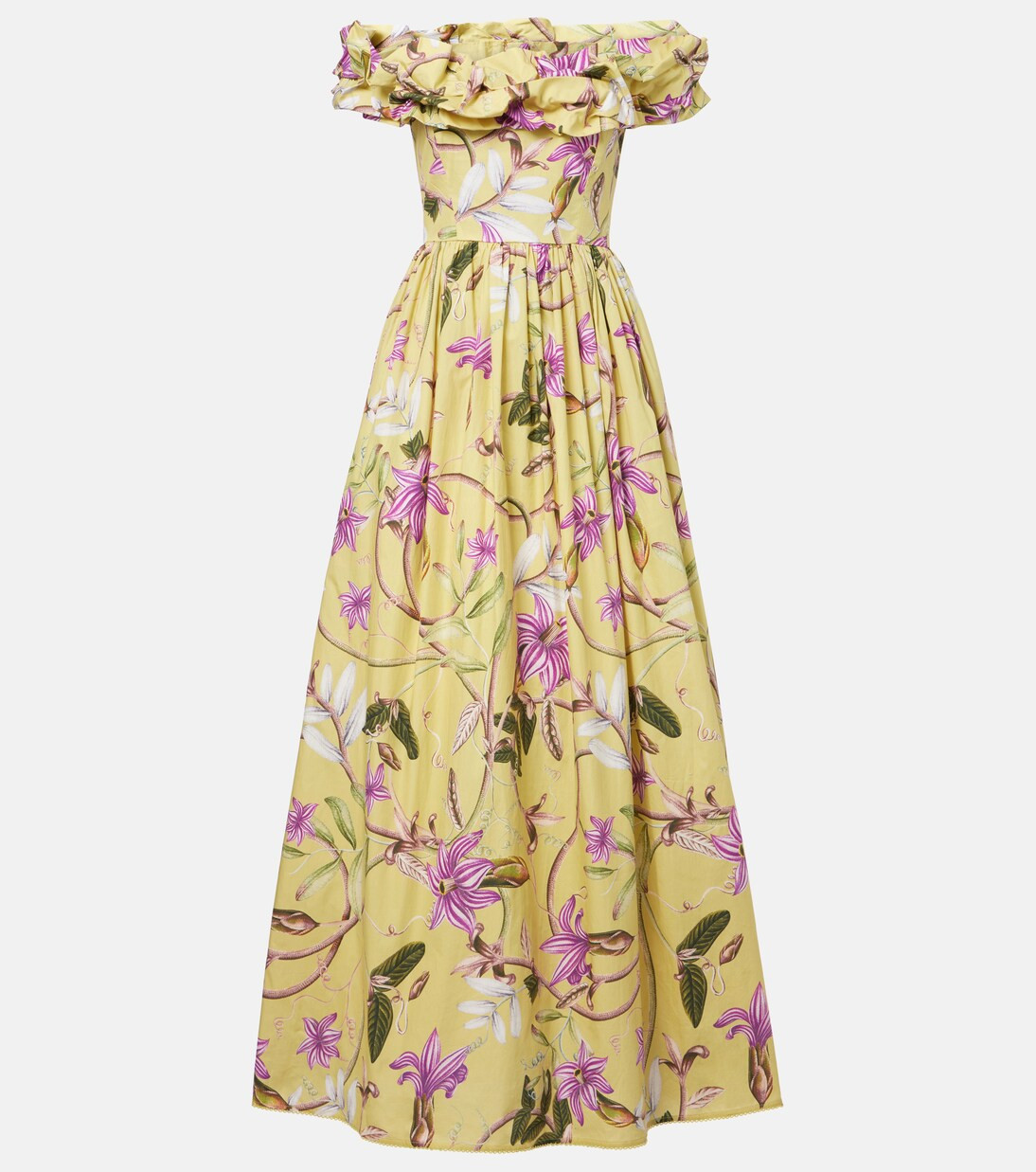 Espliego floral cotton poplin maxi dress | Mytheresa (US/CA)