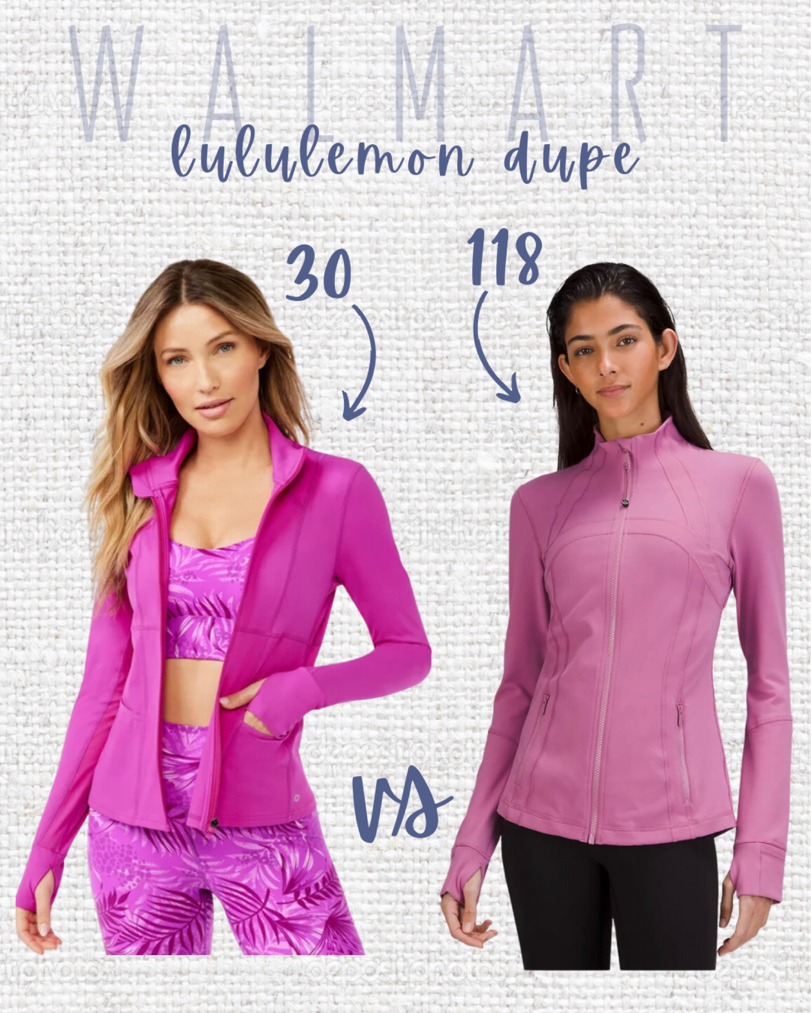 New Walmart dupe of the Lululemon define jacket💕


Activewear Jacket, Zip-Up Jacket, Affordable Fashion, Budget Friendly, Exercise Attire, Gym Girlies, Hot Girl Walk, Workout Walmart Finds

#LTKstyletip #LTKfit #LTKunder50