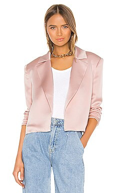 GRLFRND Jain Blazer in Nude from Revolve.com | Revolve Clothing (Global)