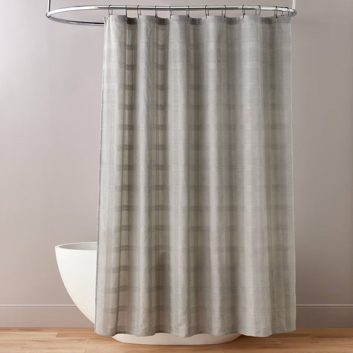 Washed Square Shower Curtain - Hearth & Hand™ with Magnolia | Target