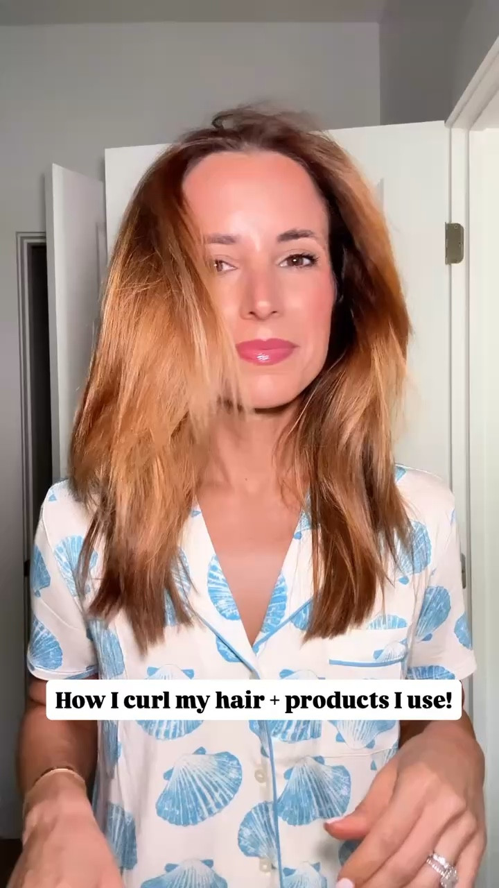 How I curly my hair + products I used for hair washing day! I have been loving anything from Crown Affair! Also love my small barrel curling iron (.75”). XXS in seashell pajamas. 


#LTKootd #LTKBeauty #LTKgrwm