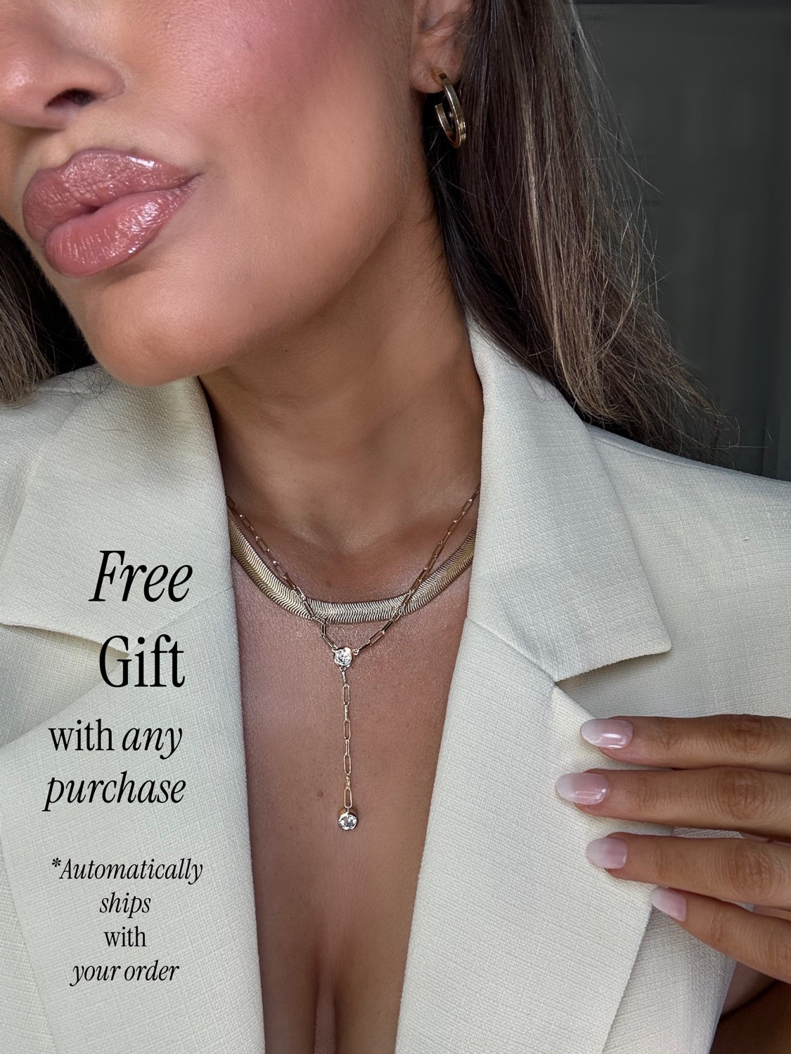 Hi gal pals! 
One of my favorite jewelry brands is doing a Free Gift with Purchase of any item on their website! 

This LG sparkle, choker lariat. It’s free and automatically added to anything you purchased on the site! And you get 15% off if you shop with my link below!

Valid through May 20th

https://lgeorgedesigns.com/ALLI to shop!

#LTKgrwm #LTKBeauty #LTKootd