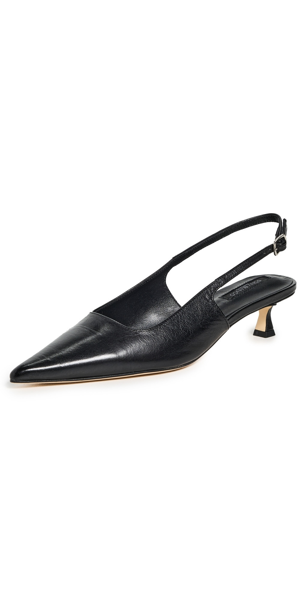 Tony Bianco Crush Slingback Heels Black Vintage 8 | Shopbop
