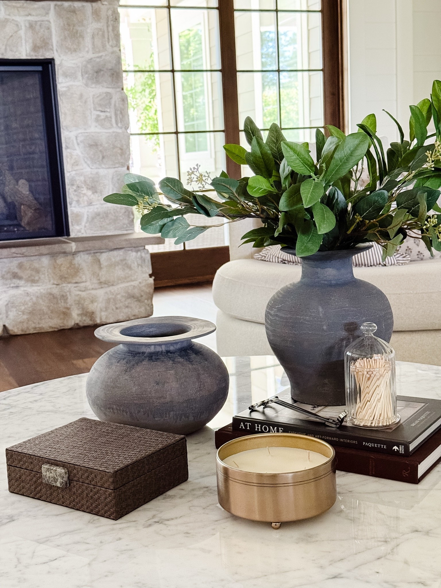 @target #ad #sponsored Round Coffee Table Styling…
All from Target!

#LTKHome