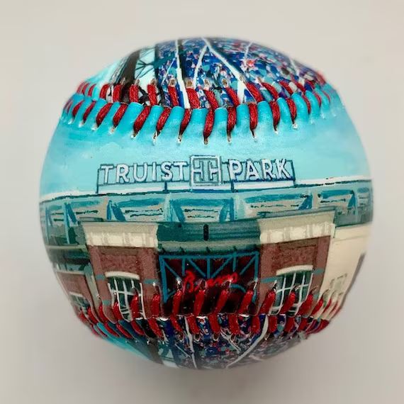 Truist Park - Atlanta Braves Baseball, Braves Fan Gift, Braves Baseball (SS60) | Etsy (US)