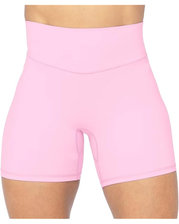 Sunzel High Waist Biker Shorts for Women No Front Seam Soft Yoga Workout Gym Bike Shorts Tummy Co... | Amazon (CA)