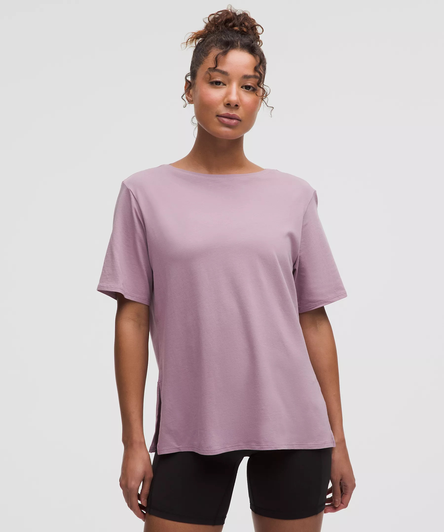 Relaxed-Fit Boatneck T-Shirt | Women's Short Sleeve Shirts & Tee's | lululemon | Lululemon (US)