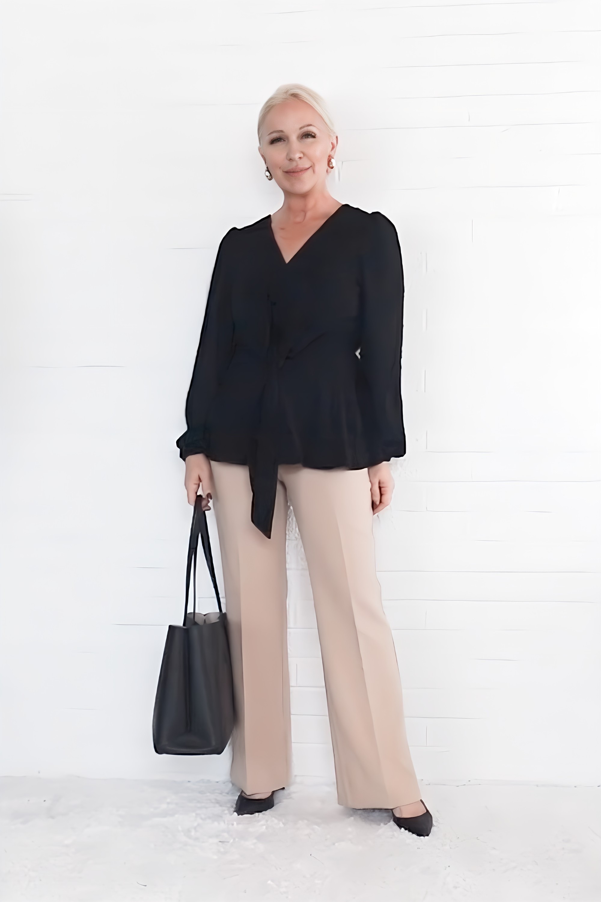 This Amazon blouse accommodates the midlife midsection when it comes to workwear while still looking polished, pulled-together, and professional. Stay tuned - I have another version of this blouse coming soon for holiday wear!

#LTKOver40 #LTKWorkwear #LTKSeasonal
