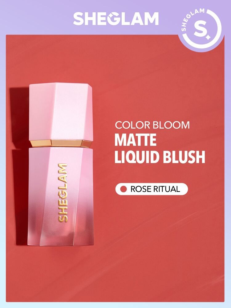 SHEGLAM Color Bloom Liquid Blush Matte Finish-Rose Ritual | SHEIN