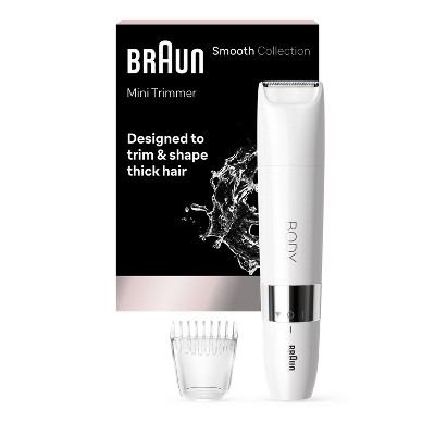 Braun Smooth Skin Women's Mini Hair Trimmer - BS1000 | Target