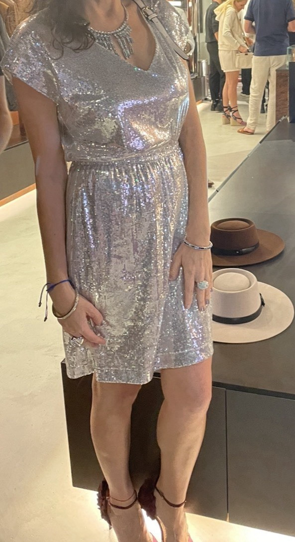 Medium Size Women Dress Seaqueence Women's Silver Size Medium | eBay US