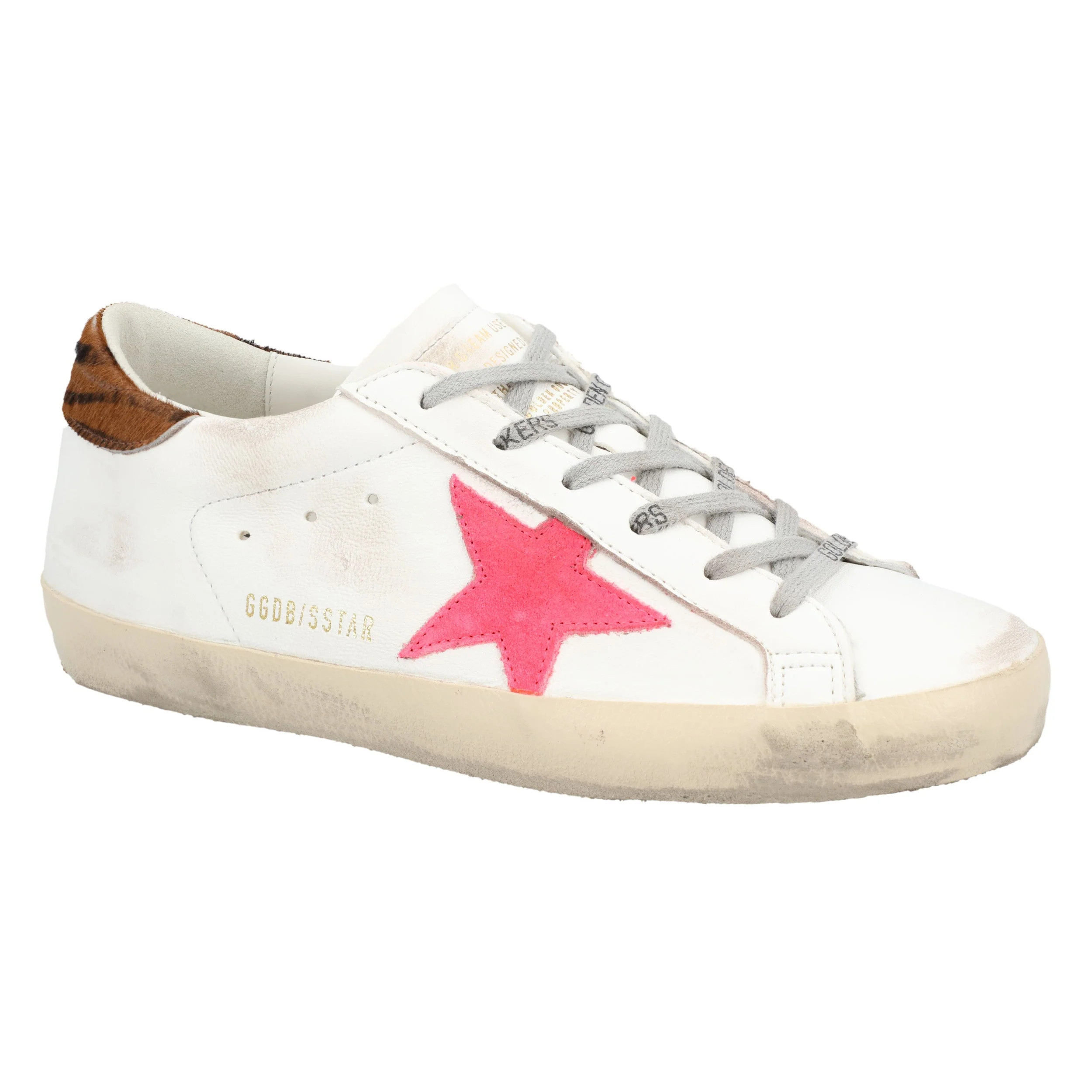 Golden Goose Super-Star Sneaker "white/pink | Shop Simon