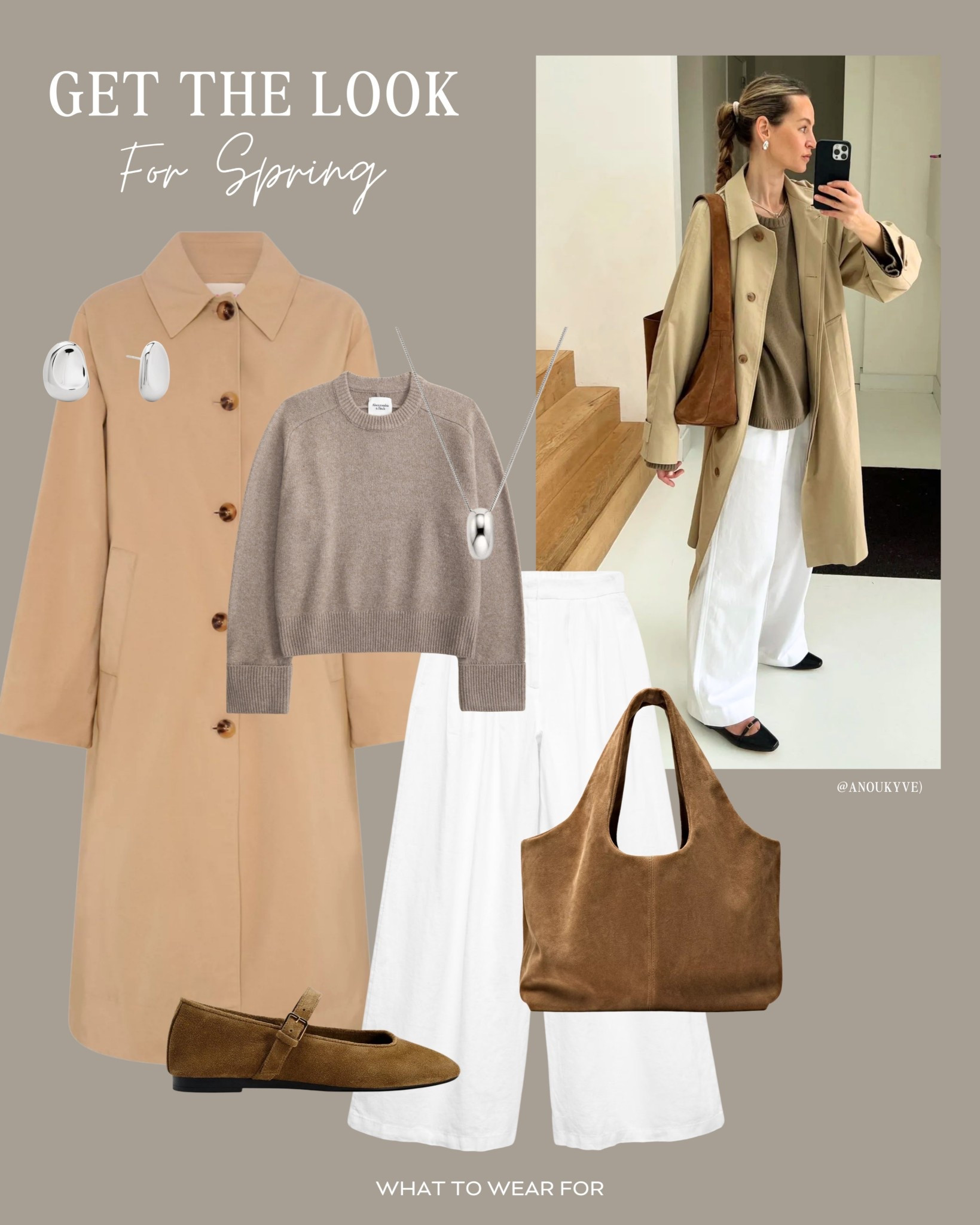 Trench coat styling for spring 🧥 
