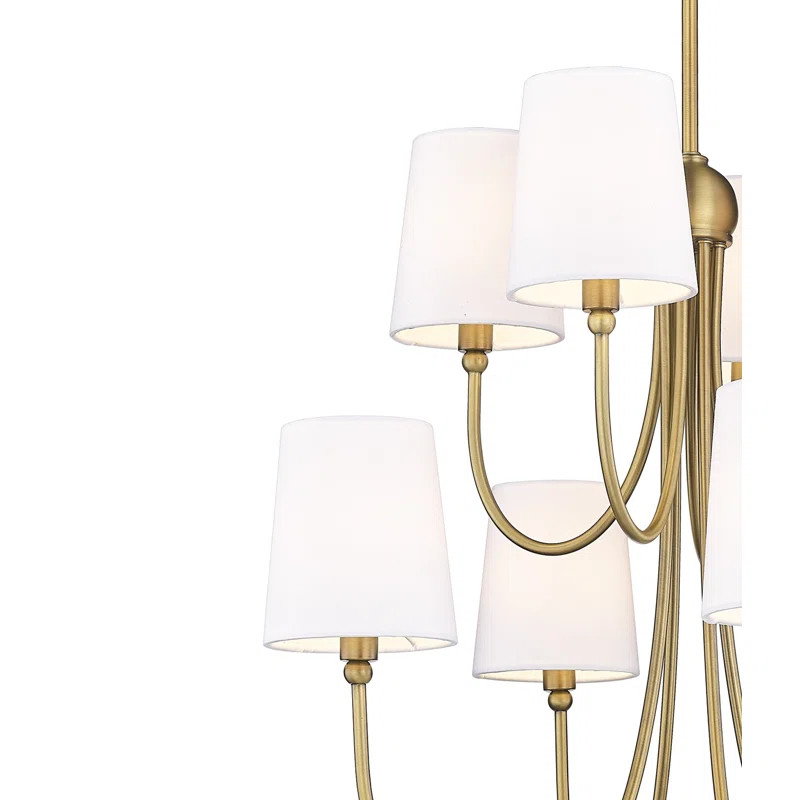 Delanta 8 - Light Dimmable Tiered Chandelier | Wayfair North America