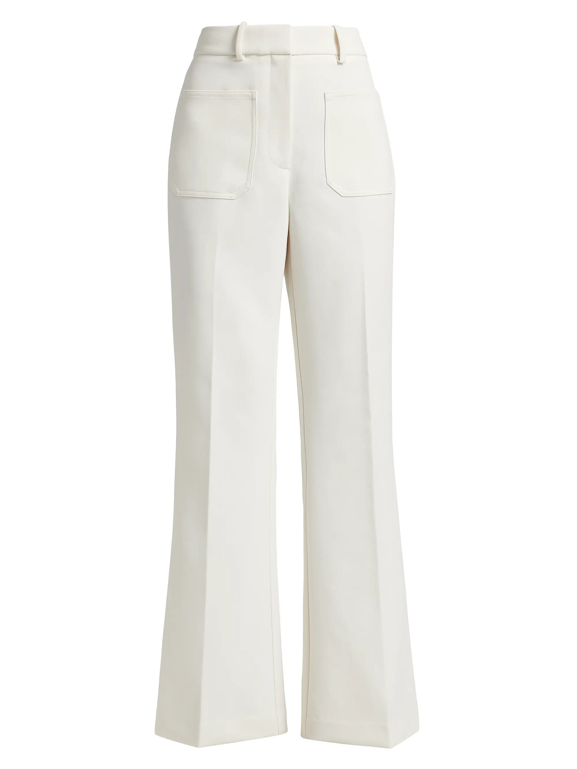 Priya Seamed Flare Trousers | Saks Fifth Avenue