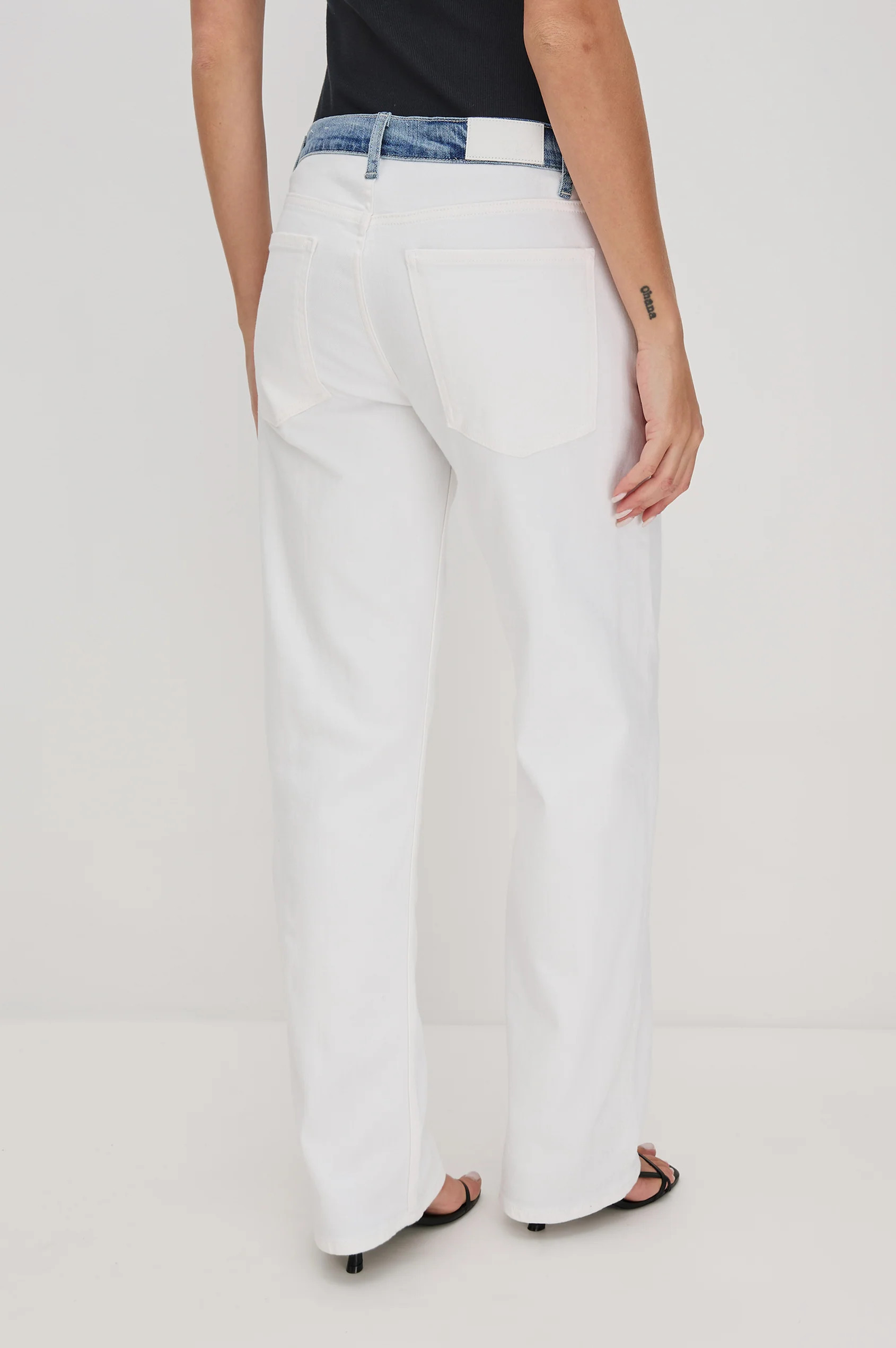 DEL MAR BOYFRIEND - SKIPPER WHITE | Rails