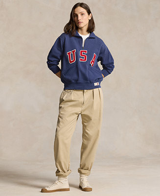 Women's Team USA Fleece Quarter-Zip | Macy's Canada