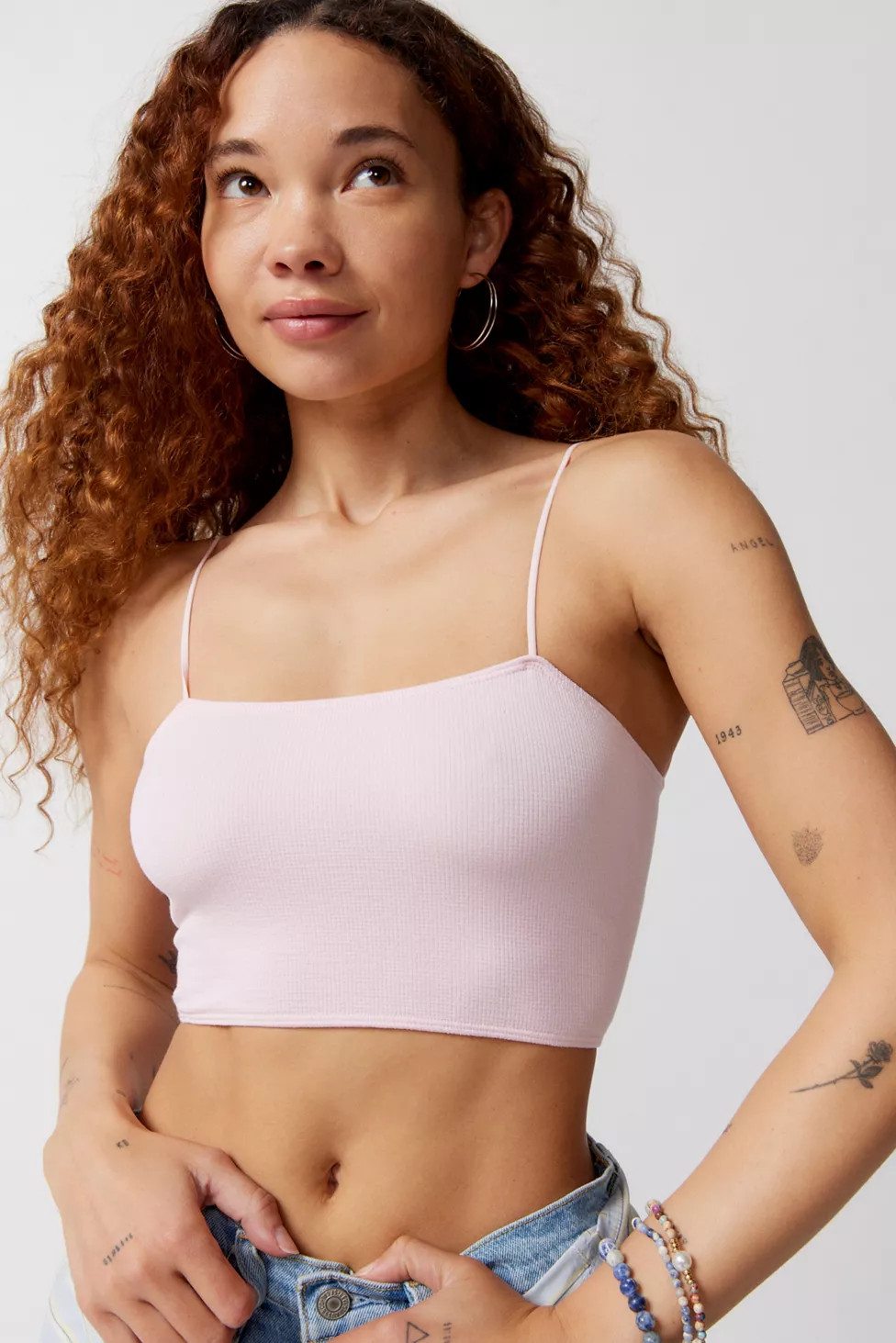 Out From Under Riley Seamless Low Back Cropped Top | Urban Outfitters (US and RoW)