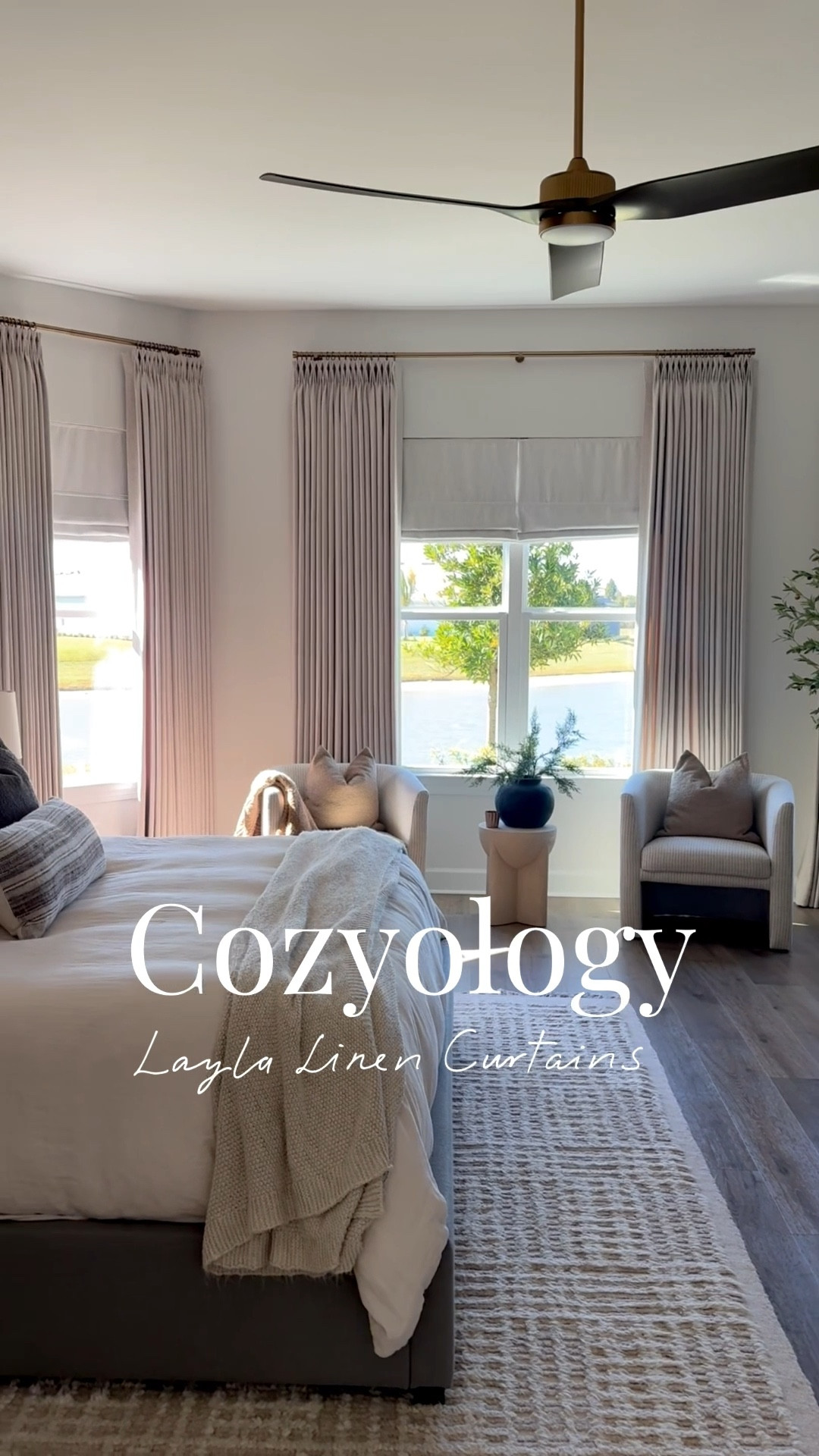 Our bedroom completely transformed after we added these curtains from @cozyology.curtains I went with the Layla Linen Triple Pleat Curtains in color Ivory Beige and they are stunning! 🤍

Use my exclusive code: "REBEKAH19" for 19% off!

Curtain Details ✨
Fabric: Layla Linen - Ivory Beige-L1202
Width: 70
Length: 109
Header Style: Triple Pinch Pleat
Memory Shaped

#curtains #customcurtains #cozyology #organicmodern #bedroom #bedroominspo #cozyaesthetic #cozyologycurtains 

#LTKHome