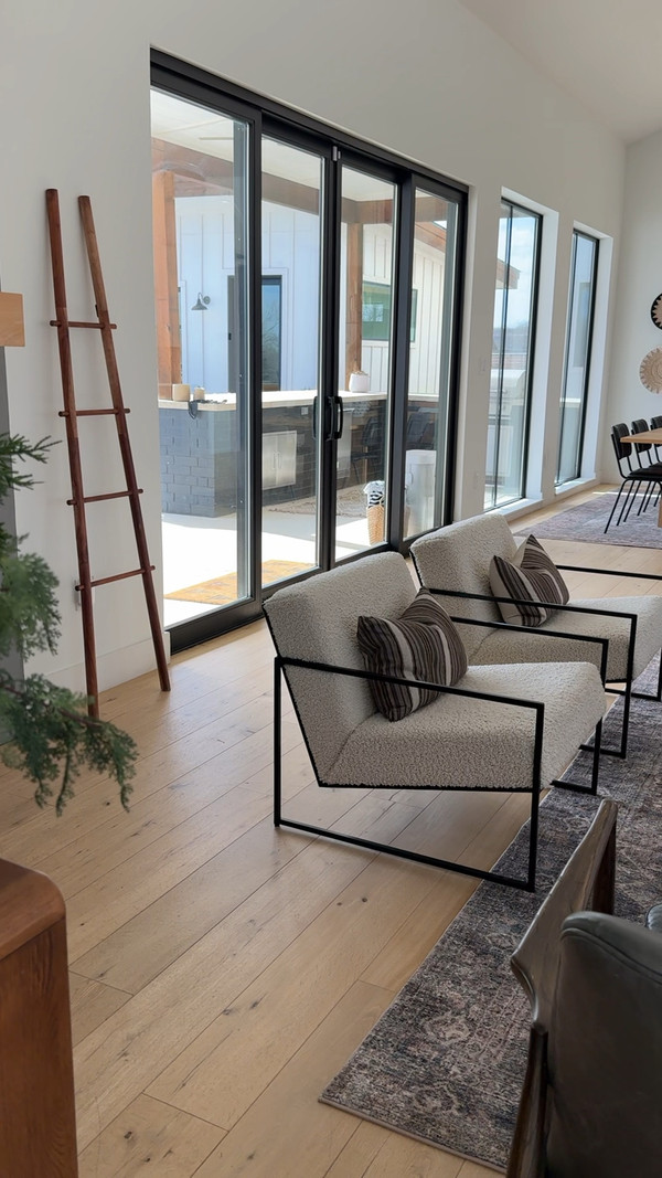 Our open-concept living, dining, and kitchen area is the heart of our home, and I…