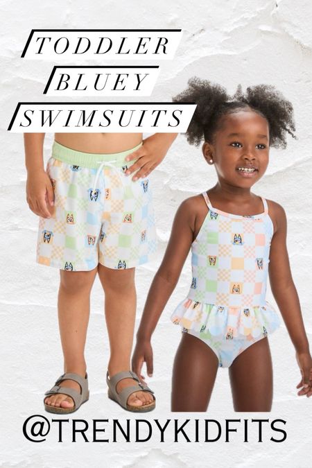 Toddler Bluey swimsuits 

#LTKkids #LTKSpringSale #LTKswim