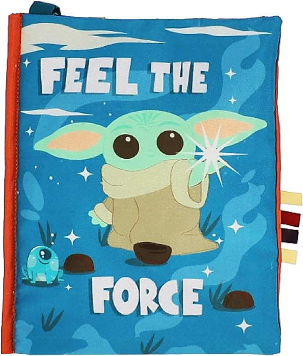 Kids Preferred Star Wars: THE Mandalorian Grogu Deluxe Soft Book - with Crinkle Pages, Teether, O... | Amazon (US)