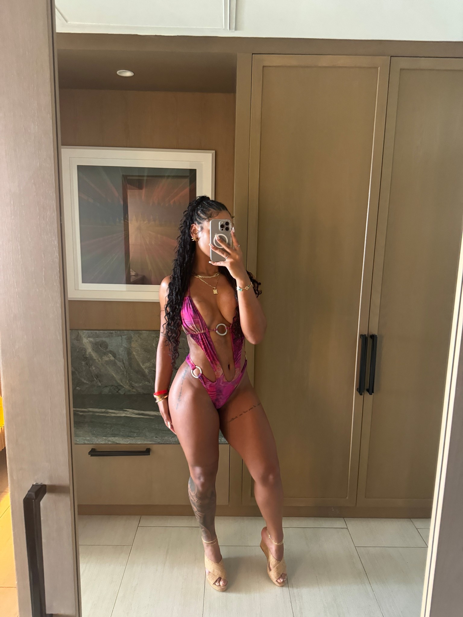 One piece bikini. 10/10 worth it 