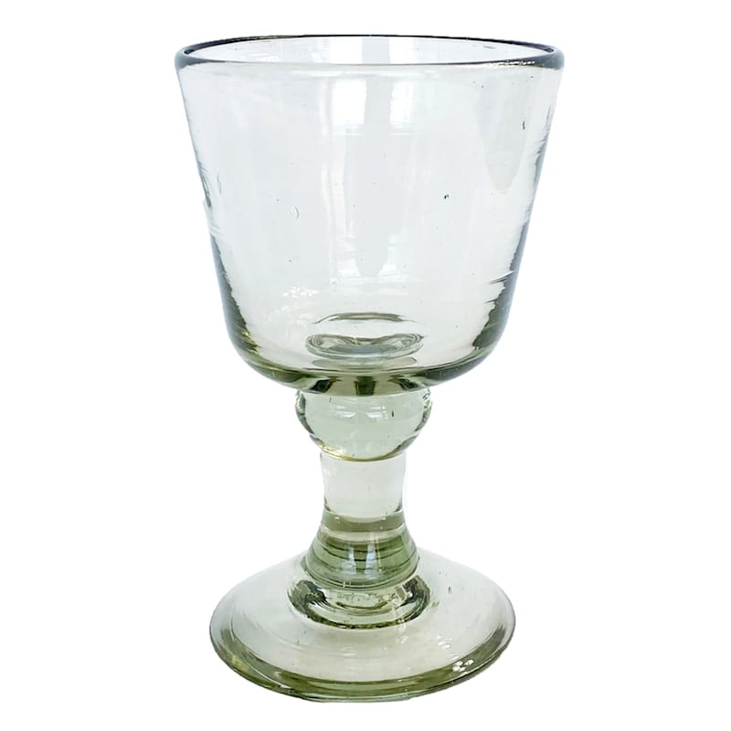 Stemmed Glass Goblet | At Home