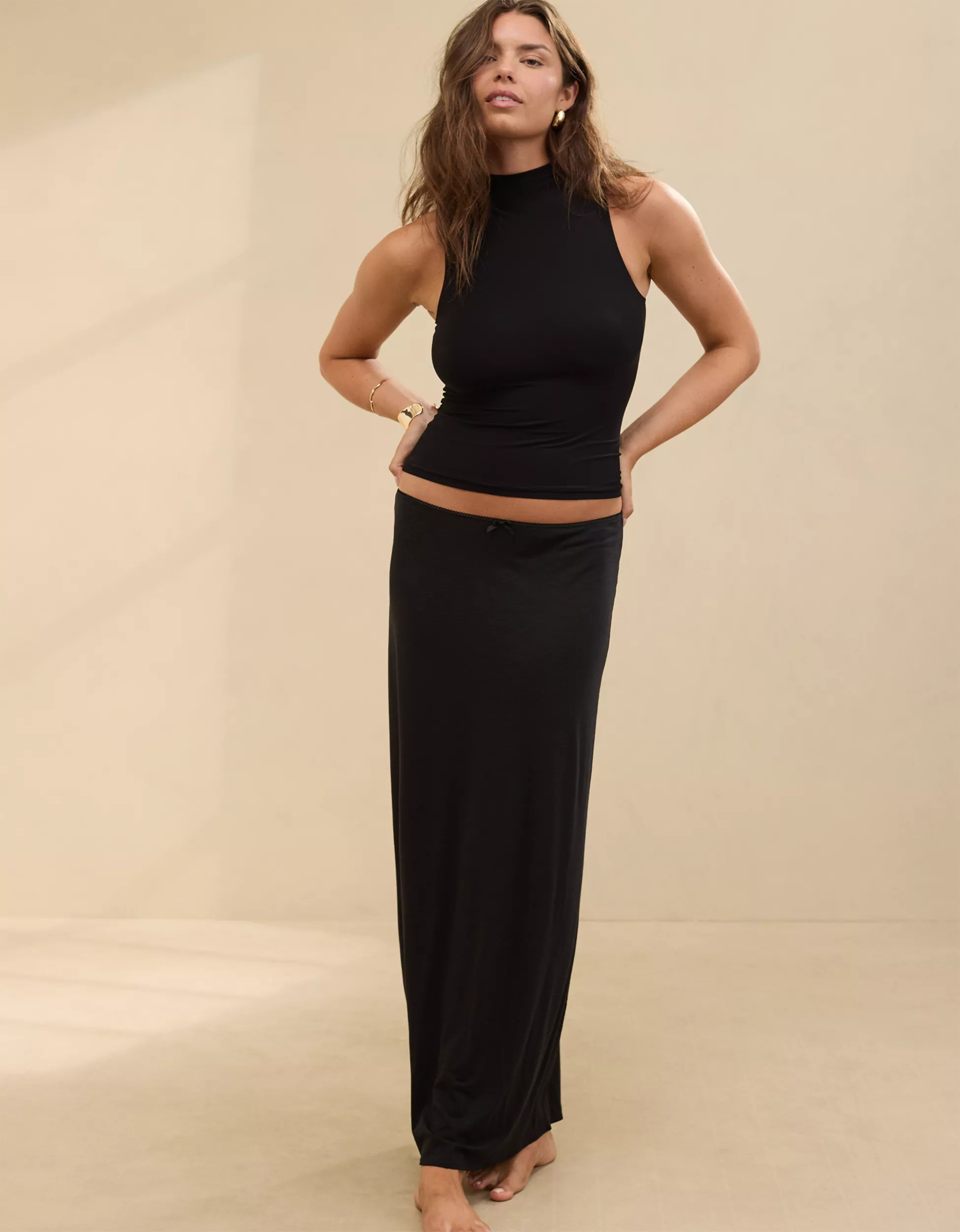 Aerie Real Soft® Stretch Maxi Skirt | Aerie
