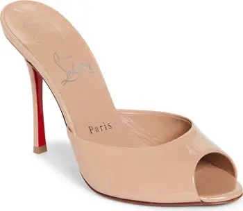Christian Louboutin Me Dolly Peep Toe Slide Sandal (Women) | Nordstrom | Nordstrom