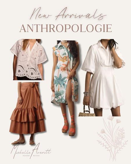 New arrivals at Anthropologie I’m loving! Wrap skirt, summer dress, eyelet top, white dress, puff sleeves


#LTKStyleTip #LTKSeasonal