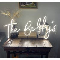 Neonartisans Custom Neon Sign For Wedding Light, Gift Her Or Him, Party, & Bedroom Wall Decor | Etsy (US)