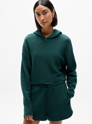 Tranquil Waffle Hoodie | Athleta