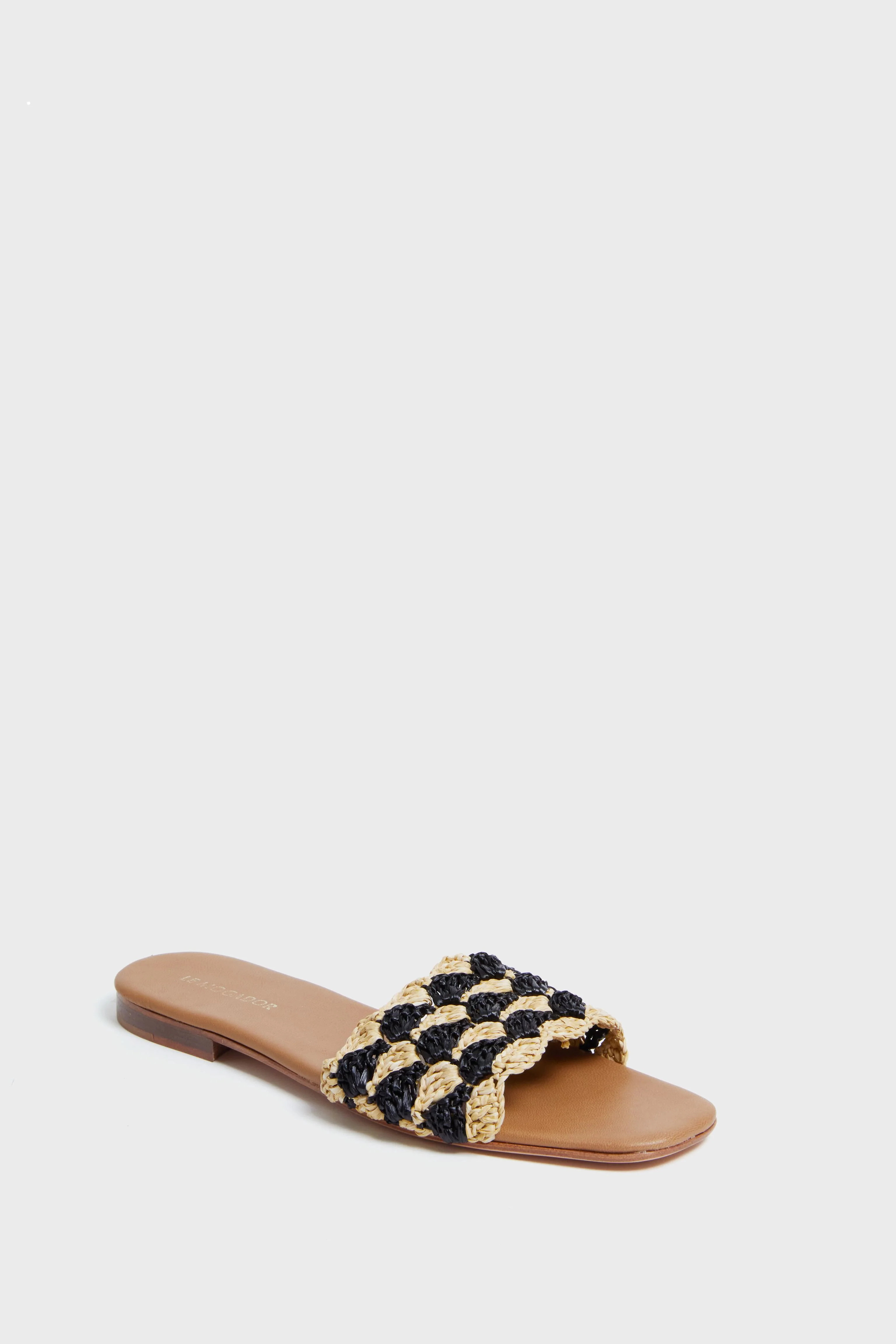 Beige and Black Gaia Sandals | Tuckernuck (US)