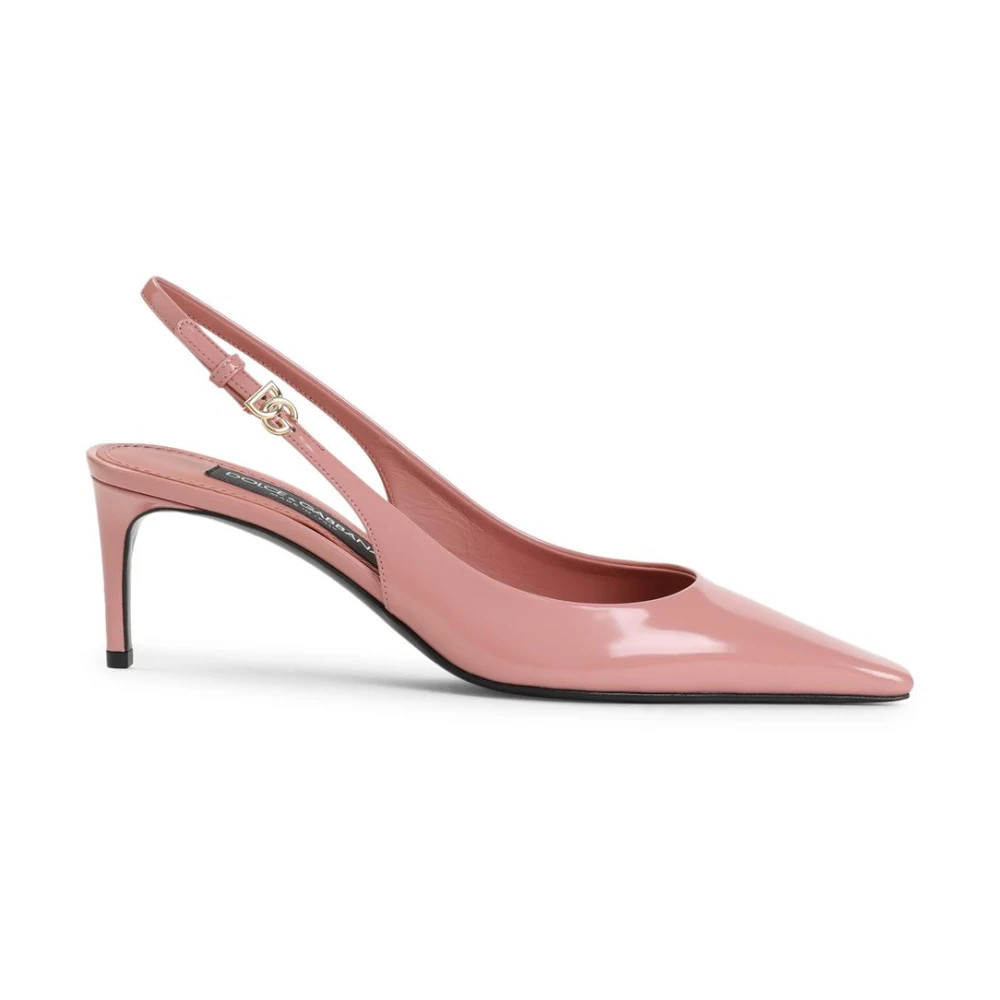 Dolce & Gabbana - DG Slingback - Femme - Chaussures - Rose - Taille: 38 1/2 EU | Miinto FR