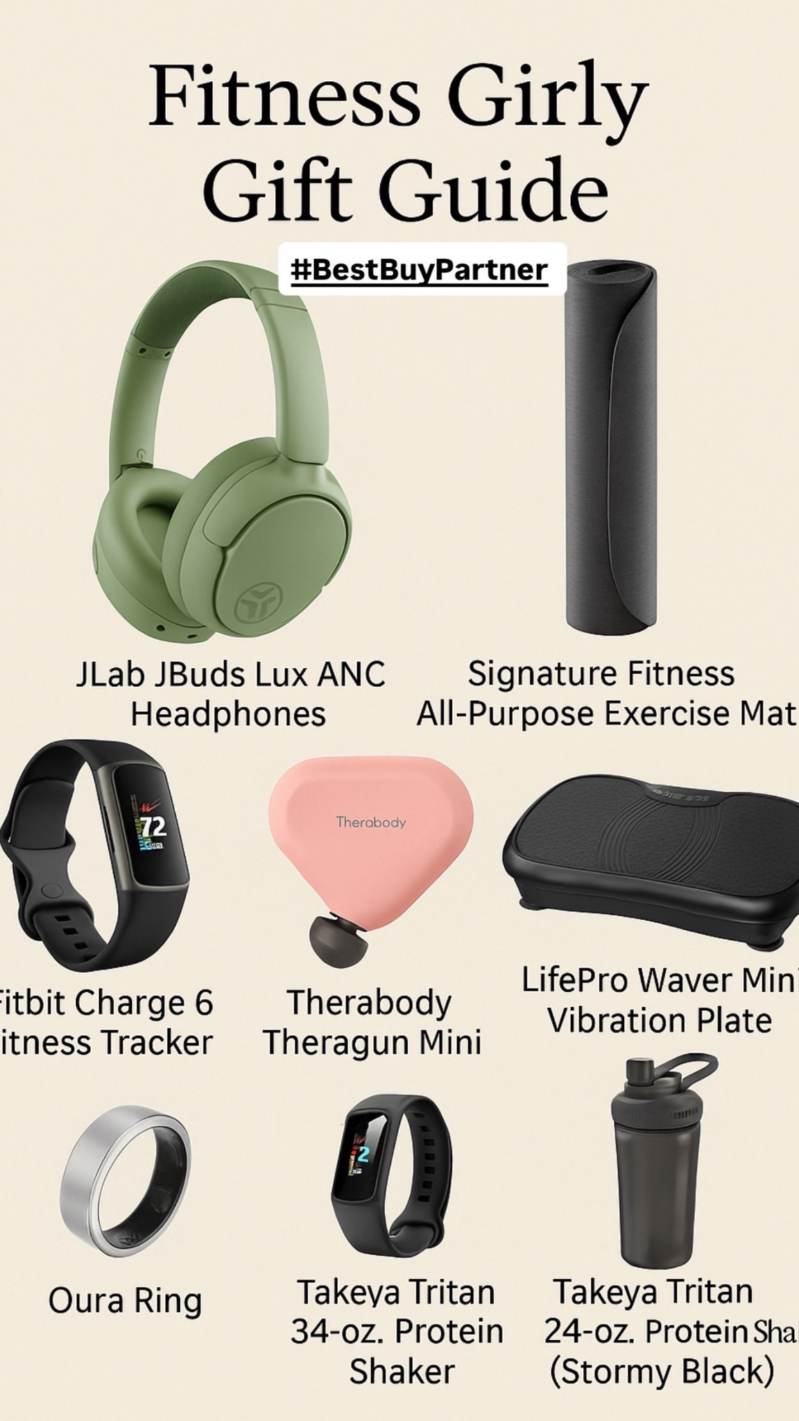 #BestBuyPartner For the girl who loves movement, balance, and a good playlist 🎧These are my top picks for fitness lovers this season, all from Best Buy and all so good. Shop the top gifts from Best Buy! @bestbuy



#LTKGiftGuide #LTKHoliday