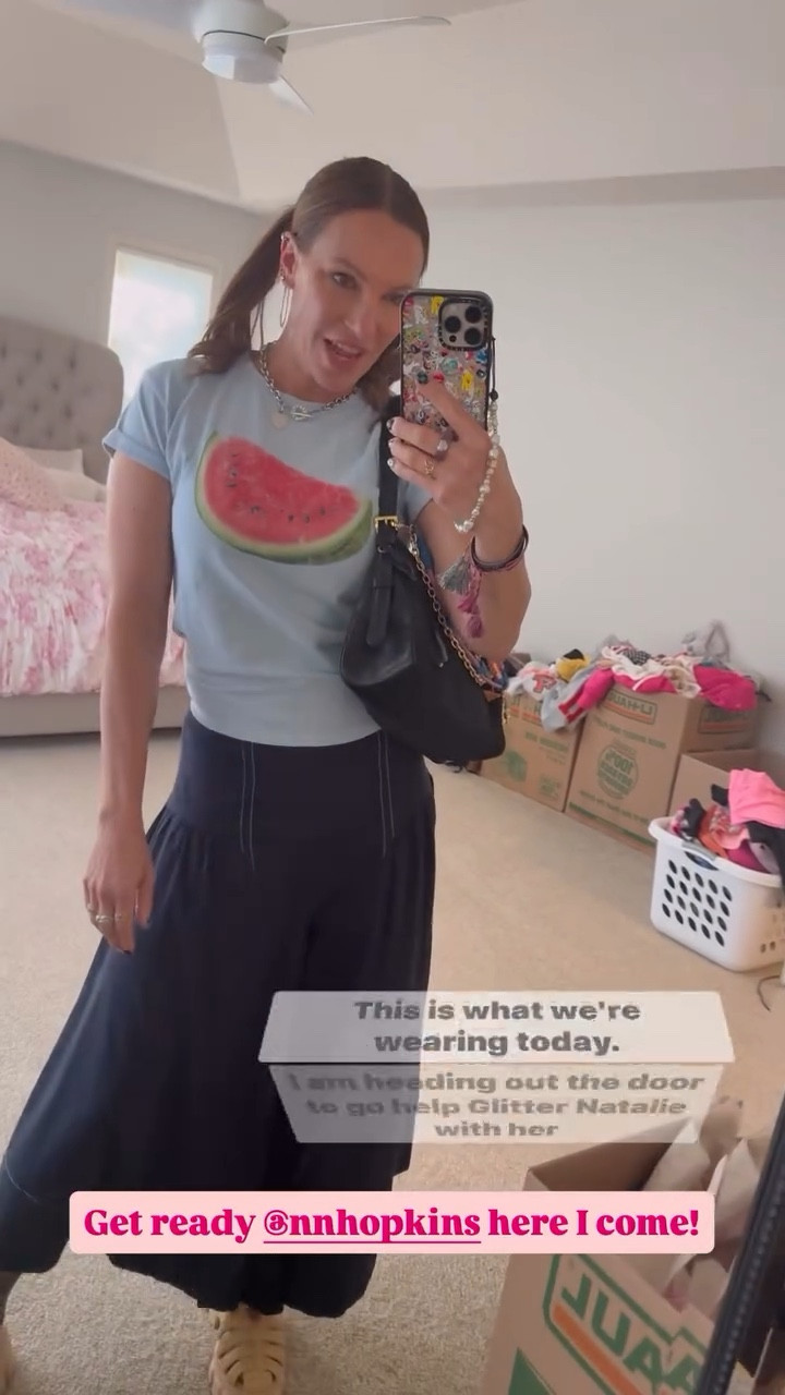 Anthro outfit of the day! Wearing size small in top and bottoms 

#LTKOver40 #LTKStyleTip #LTKSeasonal