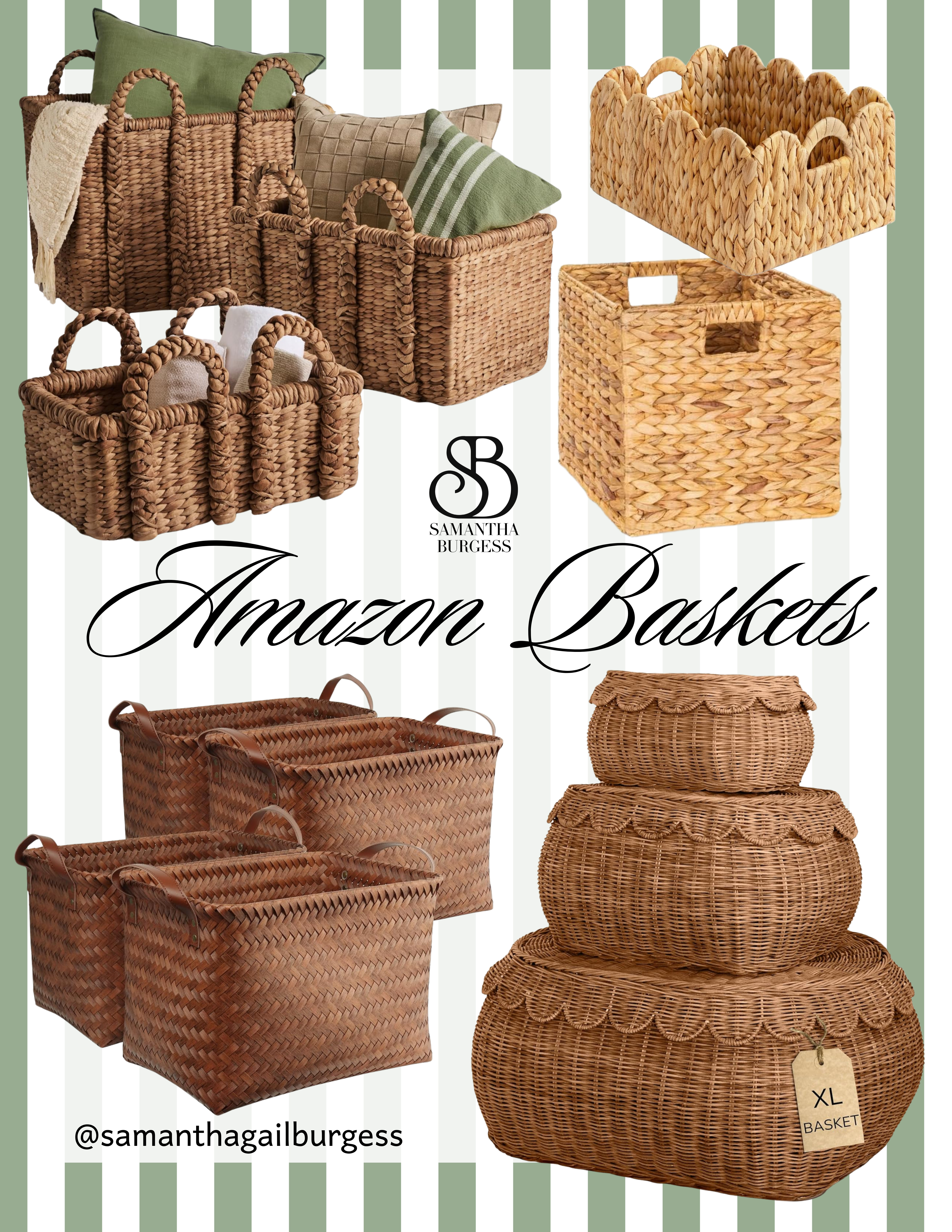 My favorite Amazon Baskets!! 

 #LTKHome