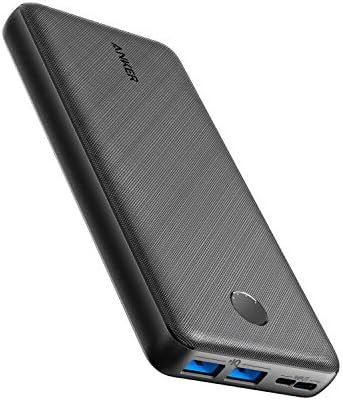 Anker Portable Charger, PowerCore Essential 20000mAh Power Bank with PowerIQ Technology and USB-C... | Amazon (US)