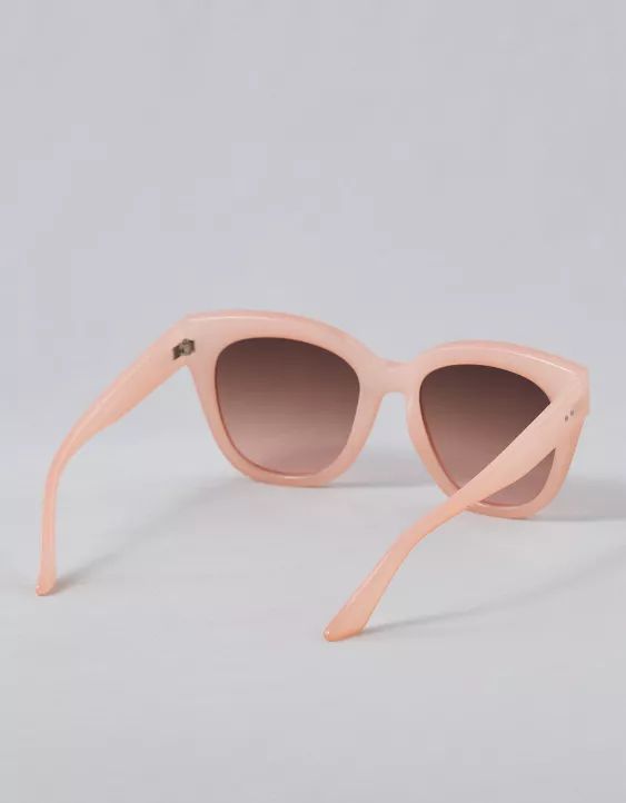 AE Blush Retro Sunglasses | American Eagle Outfitters (US & CA)