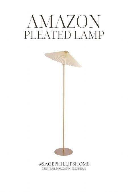 this gorgeous lamp is back in stock AND on sale! you all loved it so much last time that it sold out in just a few hours! 

get the luxury look for less with this adjustable pleated floor lamp from Amazon! 🤩

I love the muted gold base paired with the fluted shade! 

currently $68 CAD with an extra 15% coupon! 🙌🏼🤯



•
•

#homedecor 
#livingroom
#lighting
#livingroomfurniture 
#neutralhome 
#neutraldecor 
#amazonhomefavorites 
#amazonhomedecor 
#amazonhomefinds 
#amazonfinds 
#amazonmusthaves 
#amazonhome
#pleatedlampshades 
#lamp
#homedesign 
#floorlamp 
  