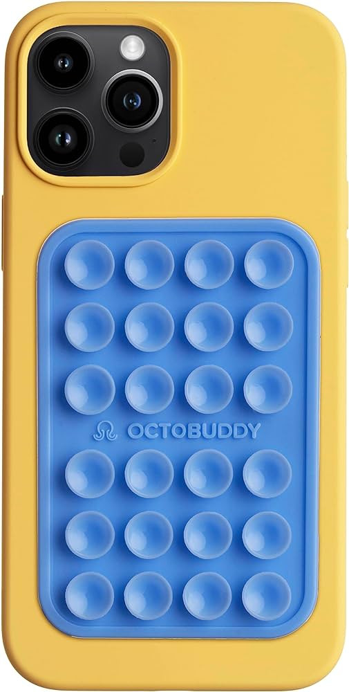 || OCTOBUDDY MAX || Silicone Suction Phone Case Adhesive Mount || Compatible with iPhone and Andr... | Amazon (US)